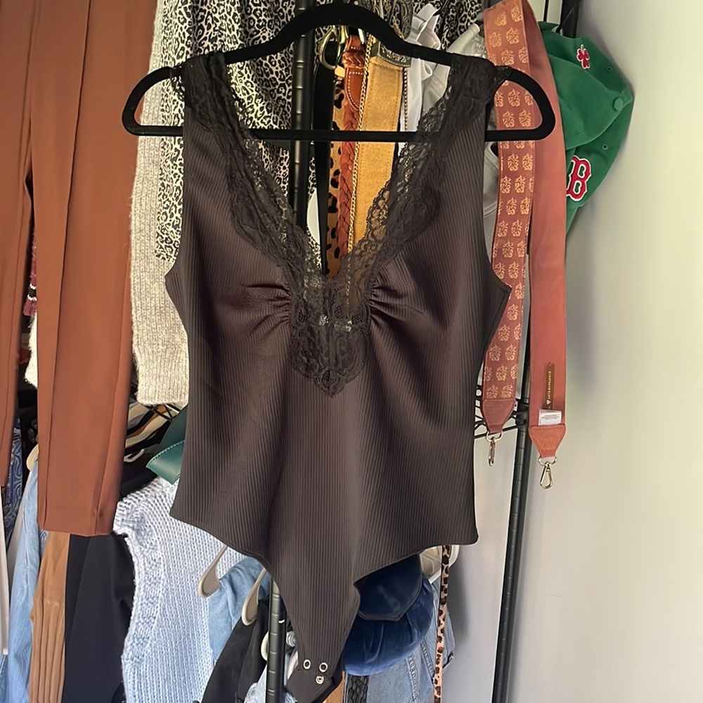 Free People Lace Bodysuit
